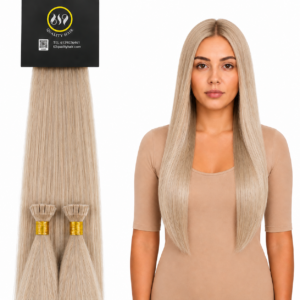 Ash blonde k-tip
