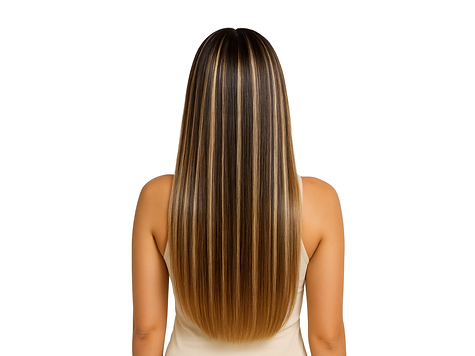 Chocolate Brown and Ashy Blonde Mix - S-Weft - Image 2