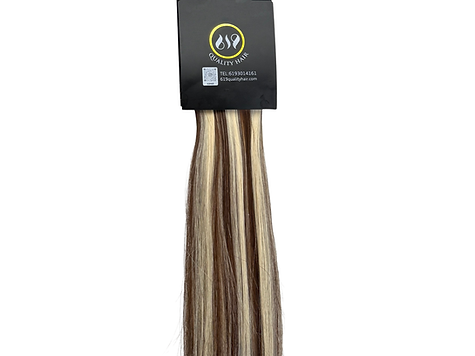 Chocolate Brown and Ashy Blonde Mix - S-Weft - Image 3